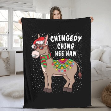 Discover Donkey American Italian Fleece Blankets