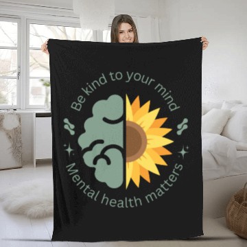 Discover Unisex Shawl Collar Fleece Blankets