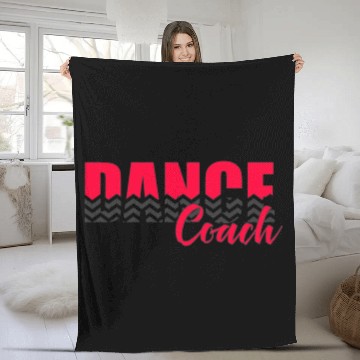 Discover Dance Coach Fleece Blankets