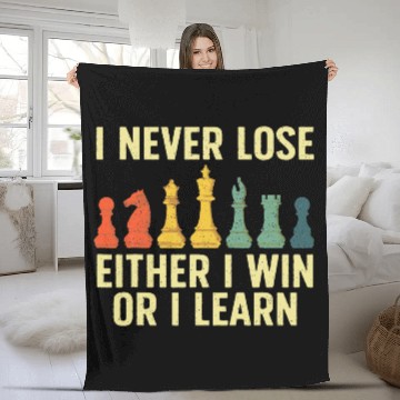 Discover Best Chess Player Board Game Chess Lover Fleece Blankets