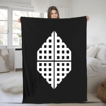Discover These cute black and white fashionable Fleece Blankets