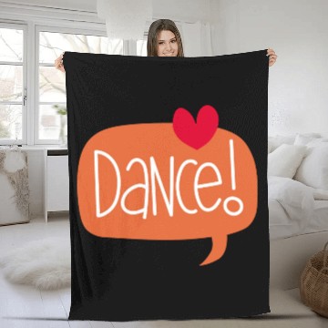Discover Dance Fleece Blankets