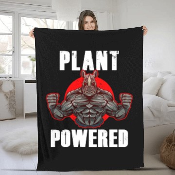 Discover Gym Plant Powered Workout Fleece Blankets