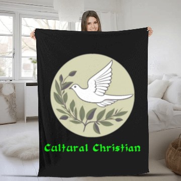 Discover Cultural Christian Dove Of Peace Fleece Blankets