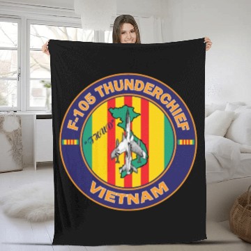 Discover F105 Vietnam Fleece Blankets