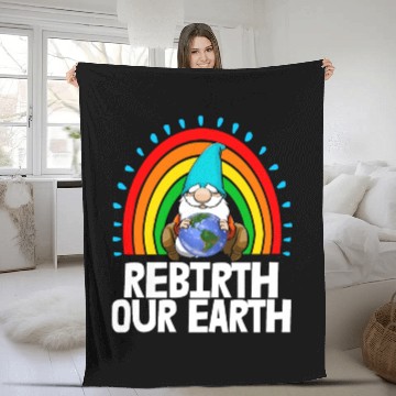 Discover Rebirth Our Earth Fleece Blankets