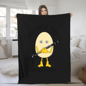 Discover World s Best Clarinet Musician Fleece Blankets