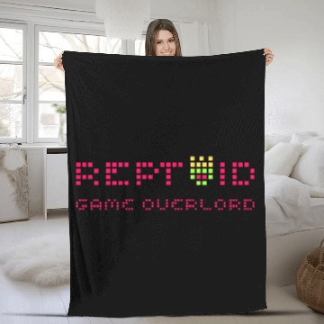 Discover Reptilians Royal Game Fleece Blankets