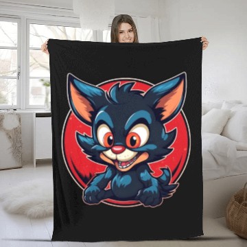 Discover Super Cute Tasmanian Devil Fleece Blankets