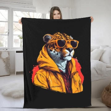 Discover Street Style Cheetah | Cheetah Lovers Fleece Blankets