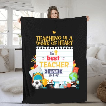 Discover Best teacher ever Fleece Blankets