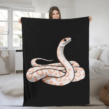 Discover Reptile Snake Candy Snake Fleece Blankets