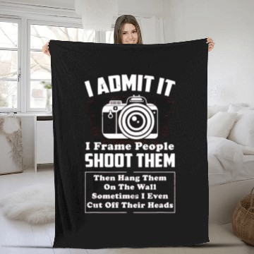 Discover i shoot people photography cut off their heads pho Fleece Blankets