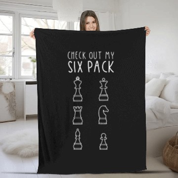 Discover Chess Club Chess Player Chess Lover Chess Fleece Blankets