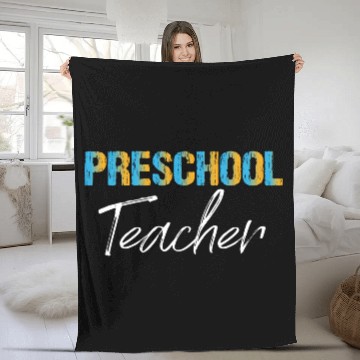 Discover Preschool Teacher Fleece Blankets