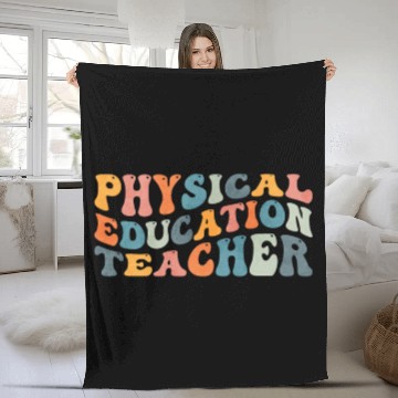 Discover Groovy Physical Education Teacher PE Teaching Fleece Blankets