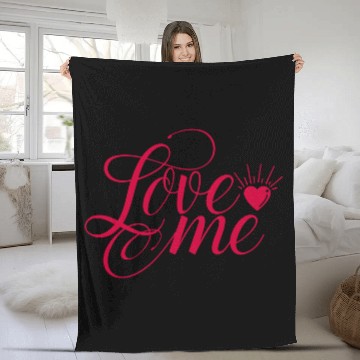 Discover Gift For Women - I LOVE YOU Fleece Blankets