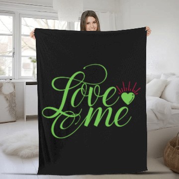 Discover Gifts for Women - I LOVE YOU Fleece Blankets
