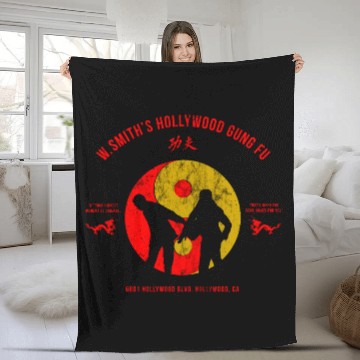 Discover Smith's Hollywood Kung Fu Fleece Blankets
