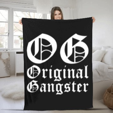 Discover OG Original Gangster Fleece Blankets