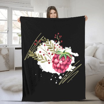 Discover Raspberry Amazing Fleece Blankets