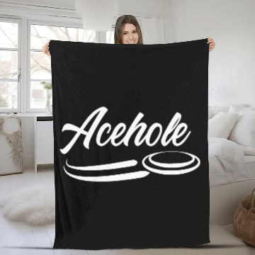 Discover Acehole Disc Golf Fleece Blankets for frisbee golf for dis