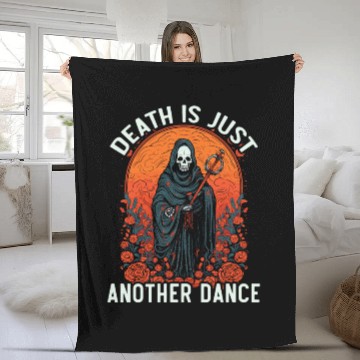 Discover Dia De Los Muertos Sugar Skull Mexican Holiday Fleece Blankets