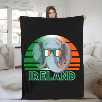 Discover Ireland Fleece Blankets