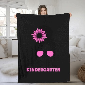 Discover Back To School Little Miss Kindergarten Fleece Blankets