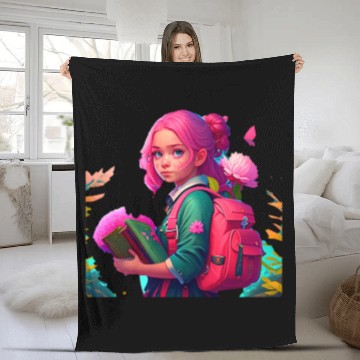 Discover Back to school Fleece Blankets