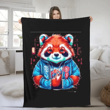 Discover Cool animal design Fleece Blankets
