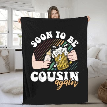 Discover Soon To Be Cousin Thoughtful Baby Pregnancy Fleece Blankets