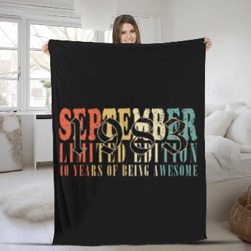 Discover september 1983 Anniversary september 1983 septembe Fleece Blankets
