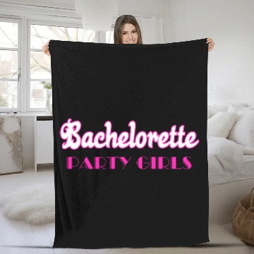 Discover Bachelorette party girls Fleece Blankets