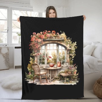 Discover Wild Flowers Fleece Blankets Design - Funny gift