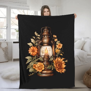 Discover Wild Flowers Fleece Blankets Design - Funny gift
