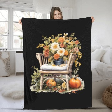Discover Wild Flowers Fleece Blankets Design - Funny gift