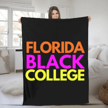 Discover Florida South Black College (Crossfit edition) Fleece Blankets