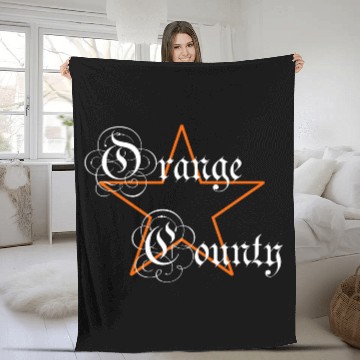 Discover The Orange County California Collection Fleece Blankets