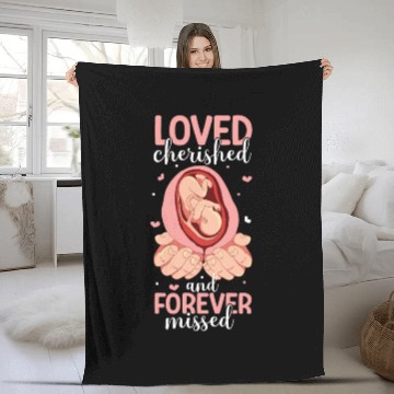 Discover Infant Loss Miscarriage Awareness Pregnancy Loss Fleece Blankets