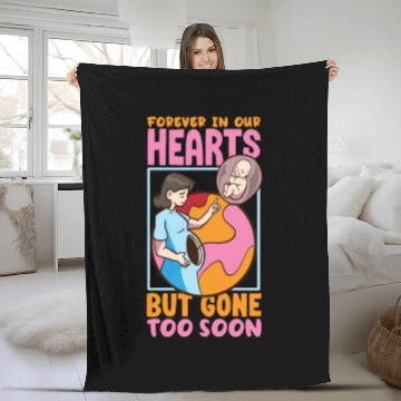 Discover Infant Loss Miscarriage Awareness Pregnancy Loss Fleece Blankets