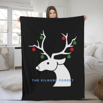 Discover Reindeer Fleece Blankets
