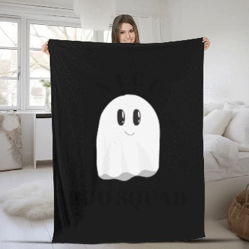 Discover Cute NICU Halloween | NICU Boo Squad design Fleece Blankets