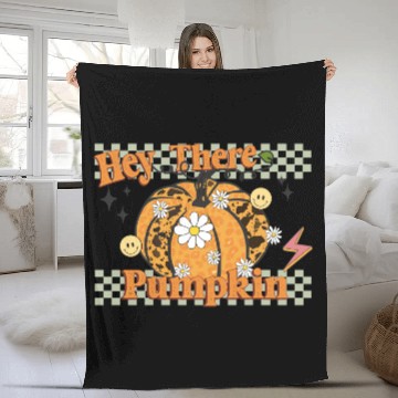 Discover Hey there pumpkin Fleece Blankets