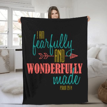 Discover Easter Sayings Christian Bible Verse Fleece Blankets