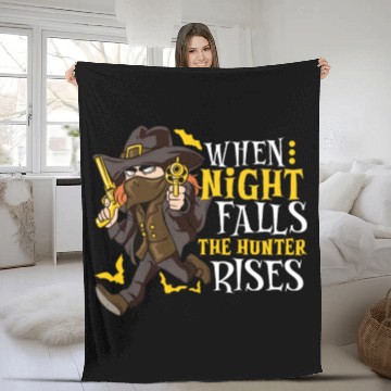 Discover Vampire Hunter Undead Slayer Stake and Cross Fleece Blankets
