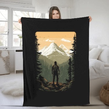 Discover Camouflage Your Passion for Hunting Deer Fleece Blankets