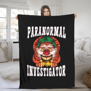 Discover Ghost Hunting Paranormal Investigator Fleece Blankets