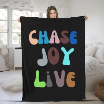 Discover Chase Joy Live - Let Happiness Blossom with Every Fleece Blankets
