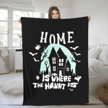 Discover Haunted House: Home is Where the Haunt Is 2 Fleece Blankets
